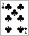 7 of clubs