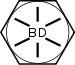 Hex cap screw-ASTM A354 grade BD lines.svg