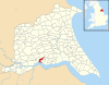 Ellerker UK parish locator map.svg