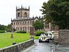Wedding cars leaving St. Michael's Church - geograph.org.uk - 2095815.jpg