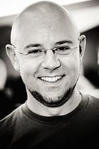Michael DiMartino is smiling.