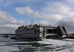 USNS Trenton gets underway from Joint Expeditionary Base Little Creek-Fort Story. (30993944493).jpg