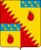 Coat of arms of the House of Bentivoglio (Modena).svg