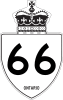 Highway 66 shield