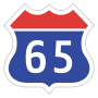 Expressway No.65 shield}}