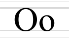 Cyrillic letter O - uppercase and lowercase.svg