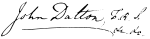 John Dalton Signature c1827.svg