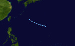 Tropical Depression Lusing 1984 track.png