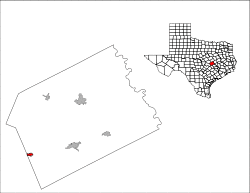 Milam County Thorndale.svg