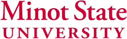 Minot State University wordmark.svg