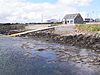 Lifeboat station and slipway at Ballyglass Harbour - geograph.org.uk - 1880780.jpg