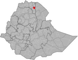 Location of Enderta