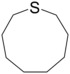 Structure of Thionane