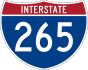 Interstate 265 marker
