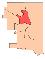 Calgary Federal Districts