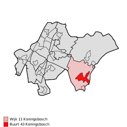 Location of Koningsbosch