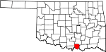State map highlighting Marshall County