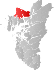 Vindafjord within Rogaland