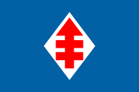Flag of the Christian Democrat Party of Chile.svg