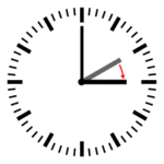 Diagram of a clock showing a transition from 02:00 to 03:00