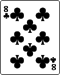 8 of clubs