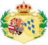 Coat of Arms of Elisabeth Farnese, Queen Consort of Spain.svg