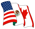 Logo of the NAFTA Secretariat of North American Free Trade Agreement