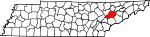 State map highlighting Knox County