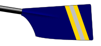 Image showing the rowing club's blade colours
