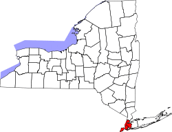 Map of New York Highlighting New York City.svg