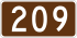 Nova Scotia Route 209 shield