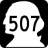 State Route 507 marker