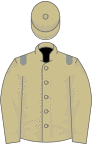 Beige, grey epaulets