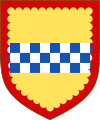 Arms of Sir William Stewart of Luthrie.svg