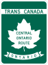 Trans-Canada Highway Central Ontario Route shield