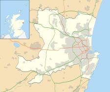 Aberdeen Royal Infirmary is located in Aberdeen