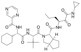 Telaprevir structure.svg