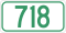 Saskatchewan Route 718.svg