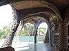 Exterior i entrada a la Cripta de la Colònia Güell 03.JPG