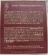 Fort Frederick plaque at Royal Military College of Canada.jpg