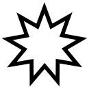 Bahai star.svg