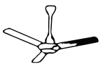 Indian Election Symbol Ceiling Fan.svg