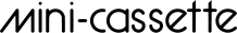 Mini-Cassette logo.svg