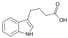 Indole-3-butyric acid structure.svg