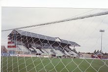 Main Stand Dorchester Town football ground (geograph 2195802).jpg