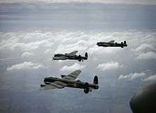 Lancaster B MkI 44 Sqn RAF in flight 1942.jpg