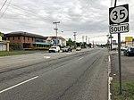 2018-05-18 15 35 23 View south along New Jersey State Route 35 (Saint George Avenue) at Butler Street in Woodbridge Township, Middlesex County, New Jersey.jpg