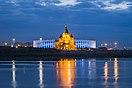 Alexander Nevsky Cathedral and Nizhny Novgorod Stadium