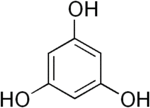 Phloroglucinol structure.png