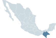 Mexico map, MX-CHP.svg